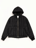Stussy Quilted Nylon Work Jacket Black