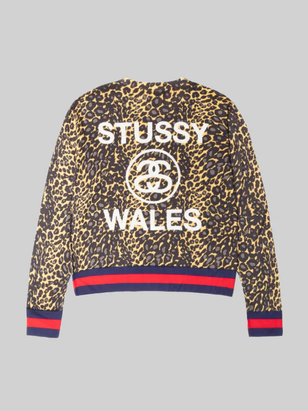 Stussy Wales Bonner Leopard Sweater