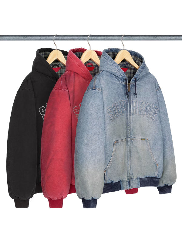 Supreme-Reflective-Arc-Hooded-Work-Jacket