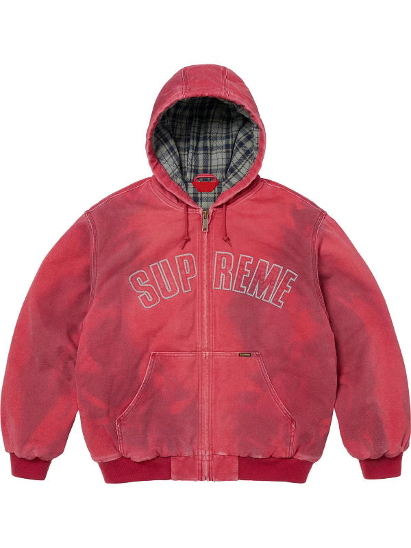 Supreme-Reflective-Arc-Red-Hooded-Work-Jacket