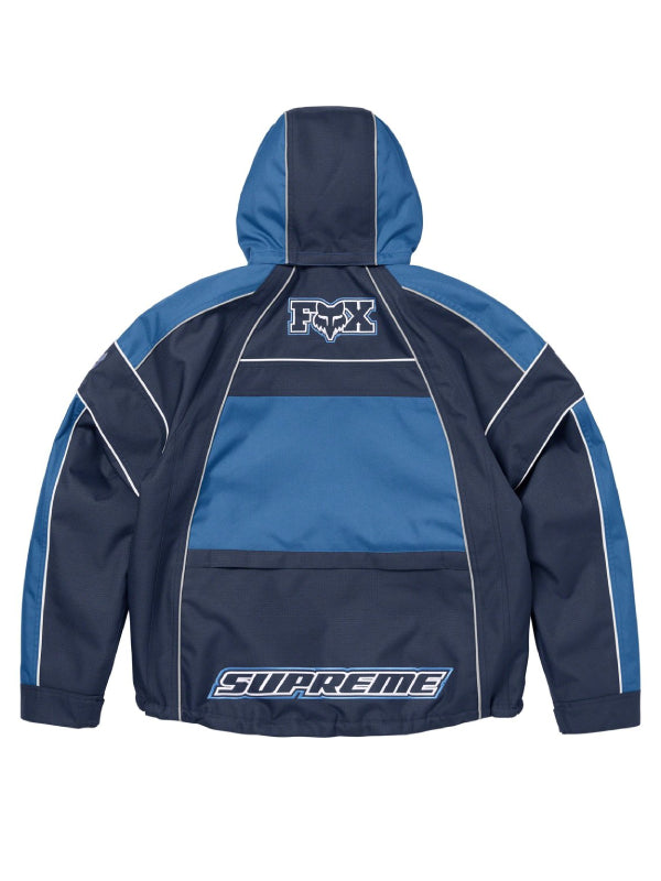 Supreme Fox Racing Hooded Jacket Blue