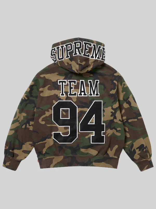 Supreme Team 94 Camo Hoodie