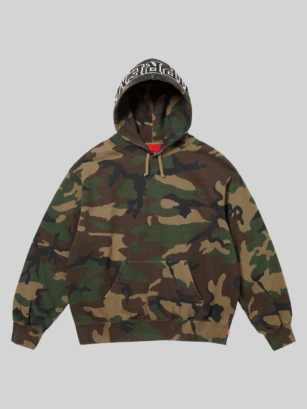 Supreme Team 94 Hooded Sweatshirt Camo