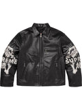 Supreme x Y's Leather Jacket Black