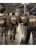 Team Snoop The Voice S28 Camo Bomber Jacket
