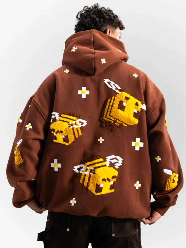 The Bee Hoodie Very Cool x Minecraft