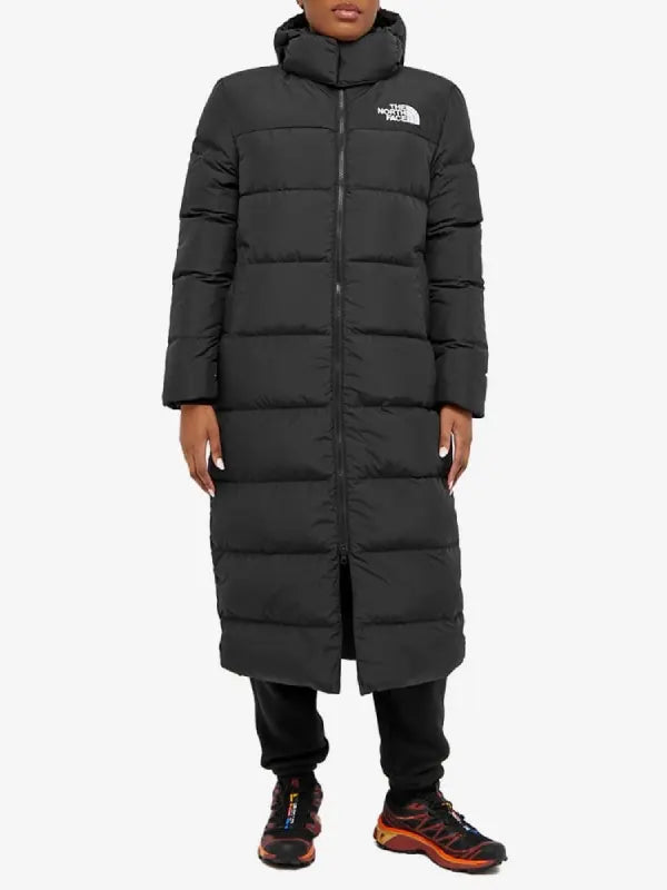 The North Face Long Puffer Jacket Black