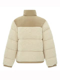The North Face Nuptse Down Sherpa Jacket Beige