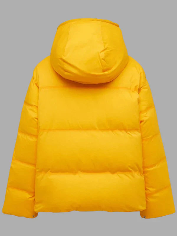 The North Face x Gucci Down Bomber Jacket Yellow