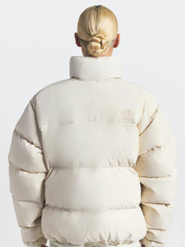 The North Face x Skims 1996 Nuptse White Puffer Jacket