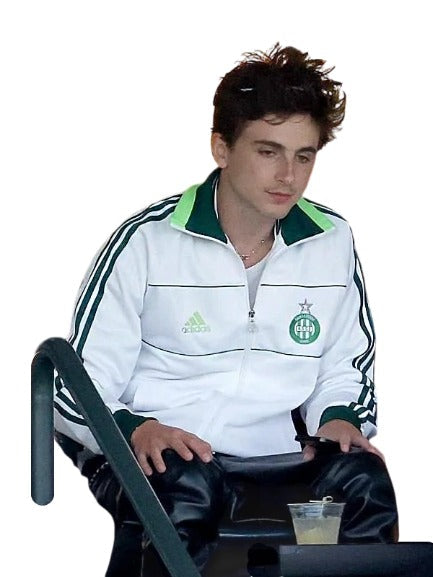 Timothee Chalamet Adidas Saint-Etienne Jacket White