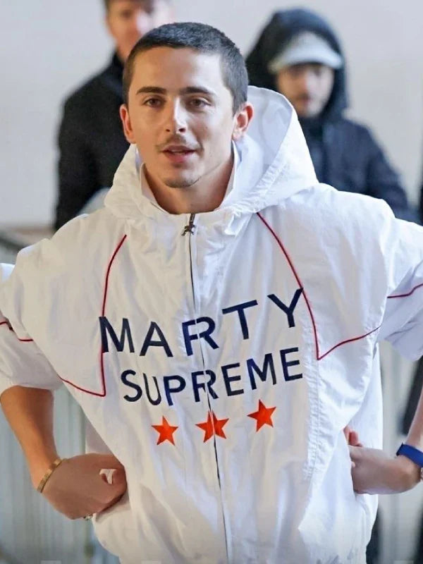 Timothee Chalamet MS White Jacket