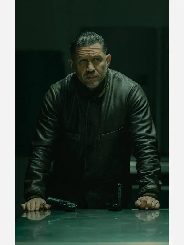 Tom Hardy Leather Jacket Mobland