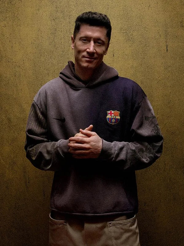 Travis Scott Barcelona Split-Dye Crest Hoodie