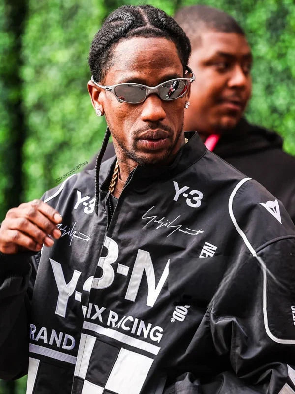 Travis Scott Las Vegas F1 Grand Prix Racing Jacket Y3-N
