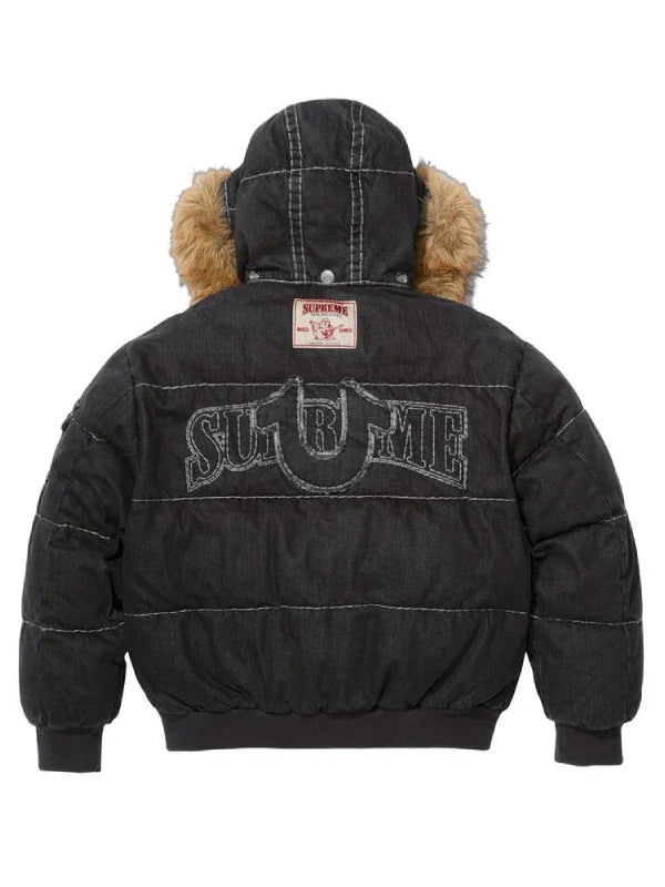 True Religion Supreme Hooded Puffer Jacket
