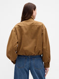 Twill Bubble Jacket Gap