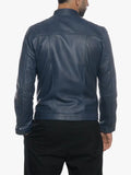 U010 Genuine Blue Jacket For Men