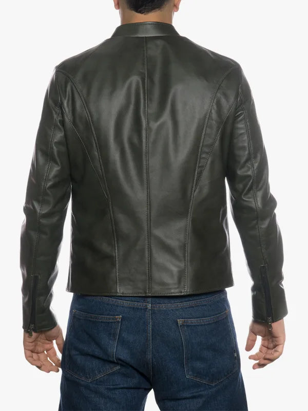 U09 Mens Leather Jacket