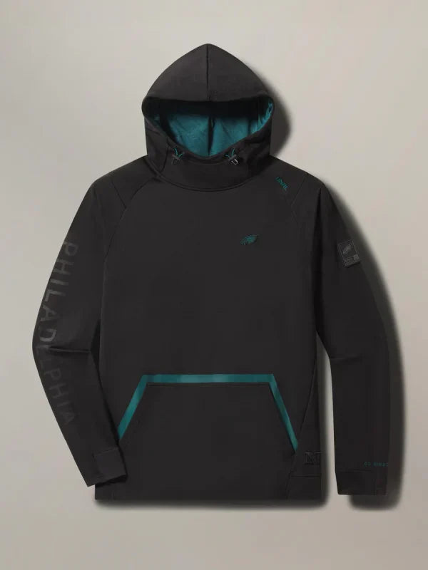 UNRL x Eagles Crossover Hoodie Black