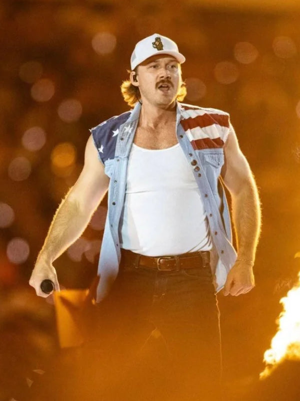 USA Flag Morgan Wallen Vest