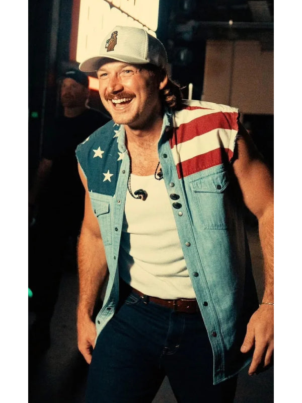 USA Flag Vest Morgan Wallen