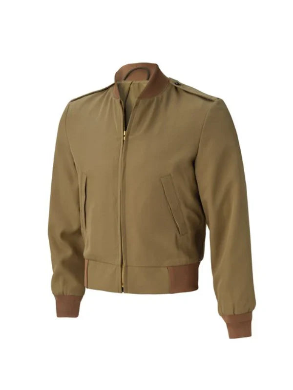 USMC Marine Corps Tanker Bomber Jacket Brown