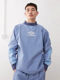 Umbro Drill embroidered logo sweatshirt blue
