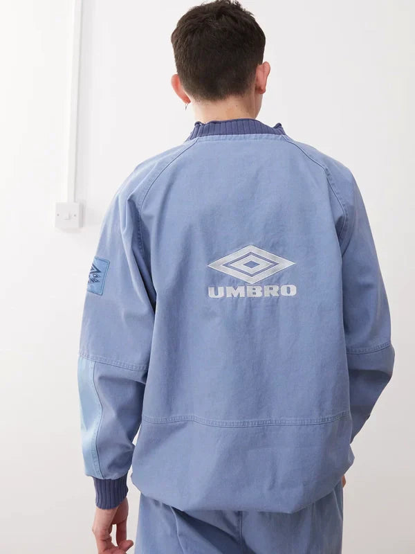 Umbro Iconic Drill Sweatshirt Blue