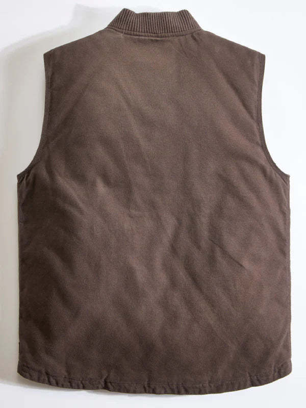 Venado Canvas Concealed Carry Vest Brown