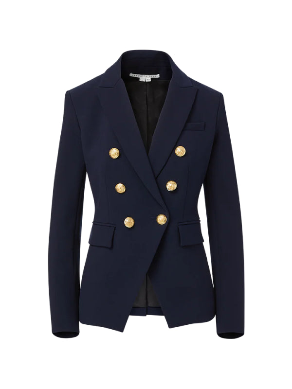 Veronica Beard Blue Miller Dickey Jacket Black