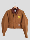 Vintage-Carhartt-x-NY-Yankees-Crop-Jacket