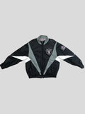 Vintage Oakland Raiders Pro Player Leather Football Jacket