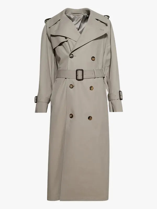 WARDROBE.NYC double-breasted belted trench coat