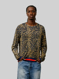 Wales Bonner Leopard Sweater Stussy