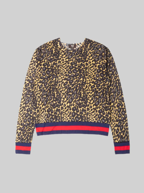 Wales Bonner Stussy Leopard Sweater