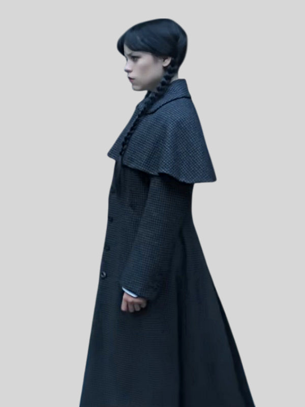 Wednesday S02 Jenna Ortega Coat
