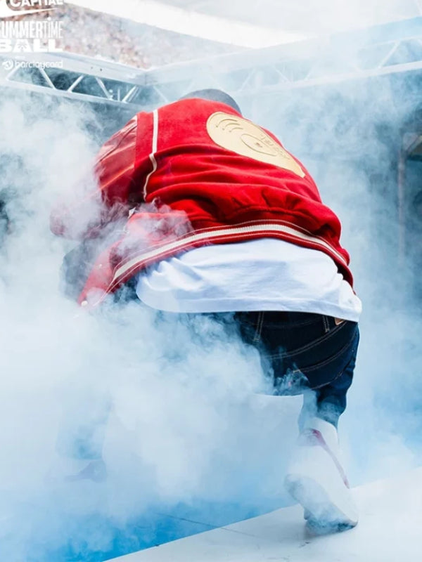 Will Smith Summertime Ball Red Varsity Jacket