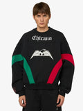 Willy Chavarria x Adidas Chicano Crewneck Sweatshirt Black