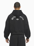 Willy Chavarria x Adidas Zip-Up Hoodie Black