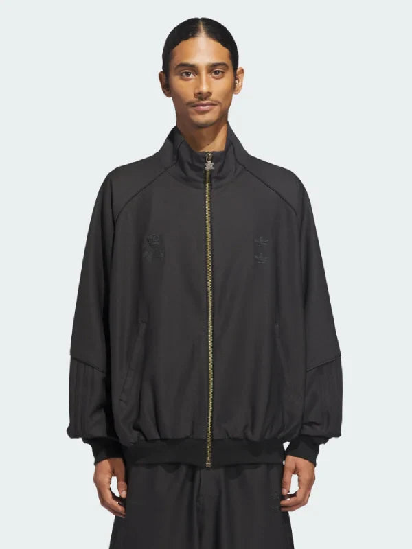 Willy Chavarria x adidas Twill Track Jacket Black