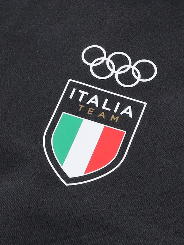 Winter Olympics 2026 Team Italia EA7 Emporio Armani Tech Jacket Navy
