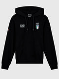 Winter Olympics 2026 Team Italy EA7 Emporio Armani Hoodie Black