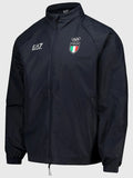 Winter Olympics 2026 Team Italy EA7 Tech Jacket Navy