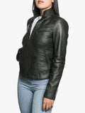 Women Dark Green Jacket kelly