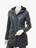 Women’s Blue Parka Jacket Echo