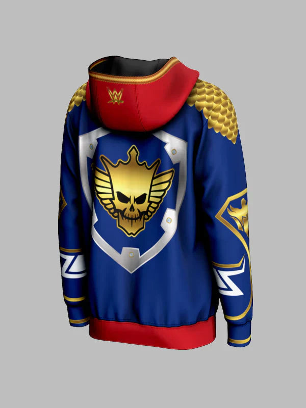 WrestleMania 40 Entrance Cody Rhodes Full-Zip Jacket Hoodie