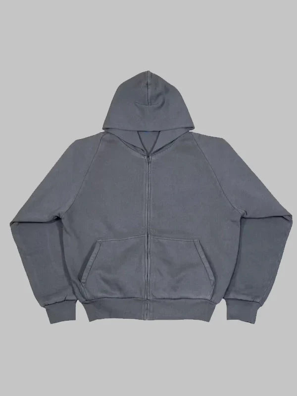 Yeezy Gap Grey Zip Up Hoodie