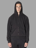 Yeezy Gap Zip Up Hoodie Black