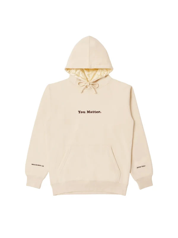 You Matter Hoodie Beige